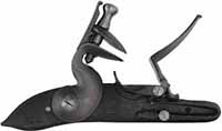 Brown Bess 1746 ~ Willits lock kit,
fully assembled, tested, with tempered springs and parts,
not polished